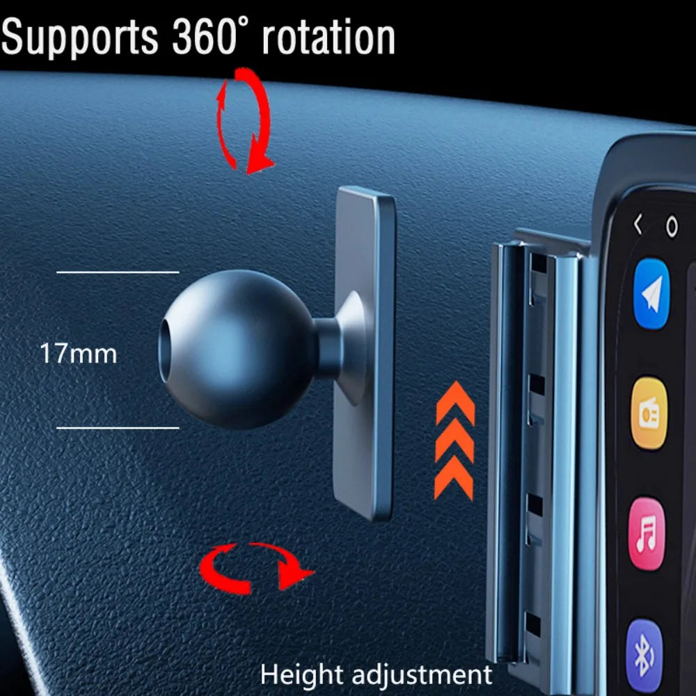 For Tesla Model X 2016 2017 2018 2019 2020 2021 Fixed Bracket Base Special Car Phone Mounts Wireless Charging Accessories