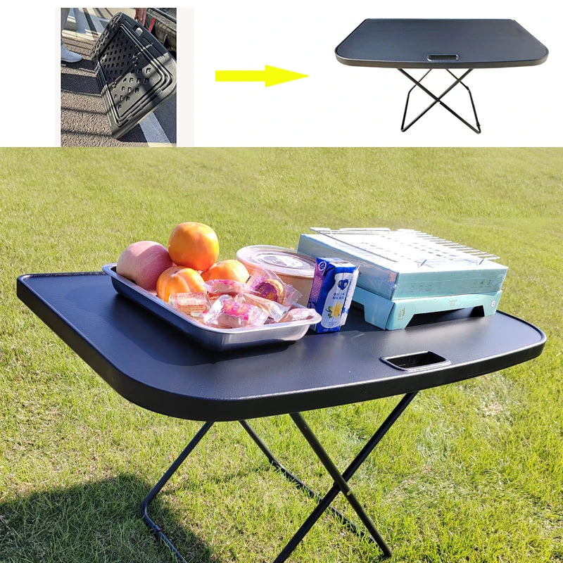 For Tesla Model Y Model 3 Travel Trunk Table Board Portable Folding Picnic Table Chairs Travel Trunk Specific Accessories