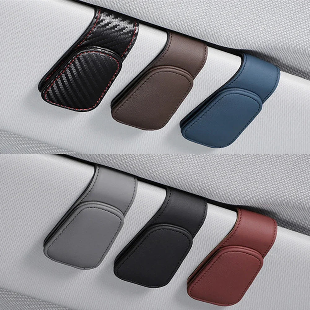 Car Eyeglass Holder Glasses Storage Clip For Tesla Model 3 Y X S Auto Interior Organize Accessories Car Sunglasses Holder