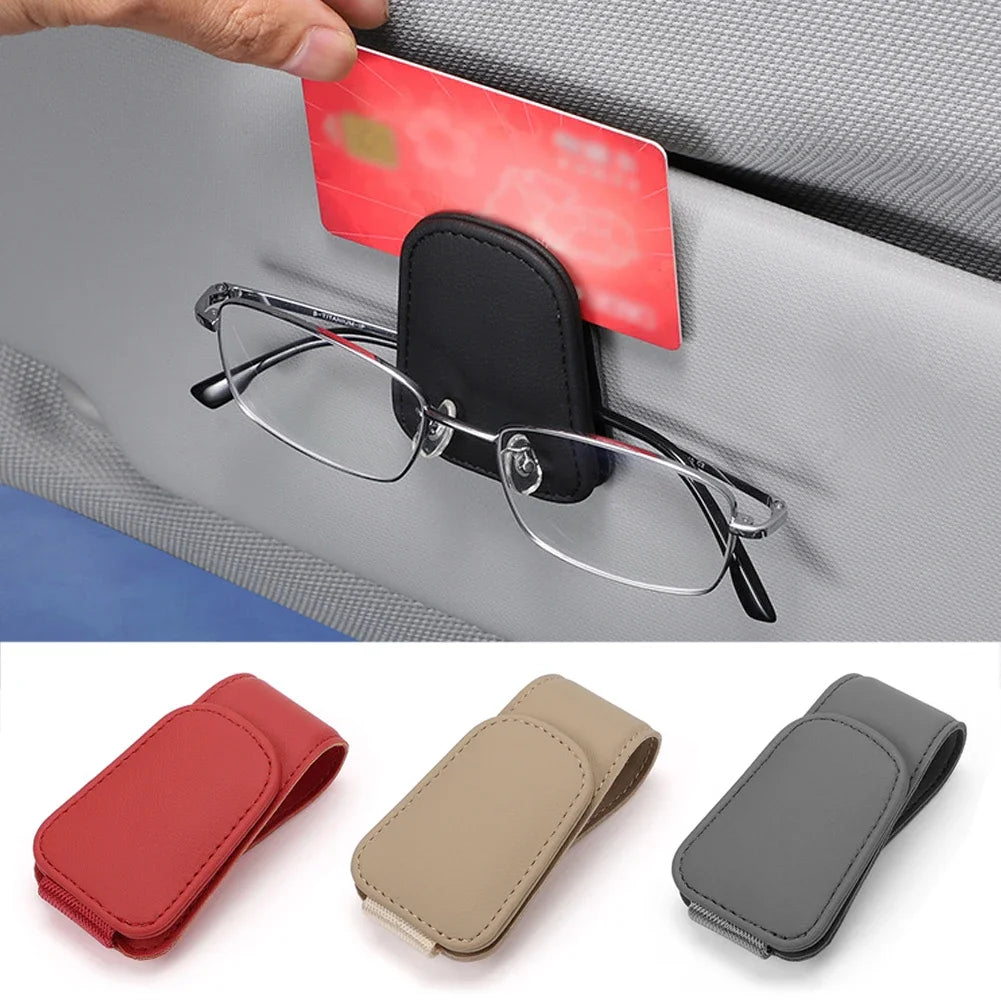 Car Eyeglass Holder Glasses Storage Clip For Tesla Model 3 Y X S Auto Interior Organize Accessories Car Sunglasses Holder